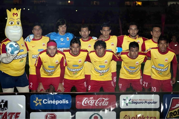 La oncena inicial de Monarcas Morelia.