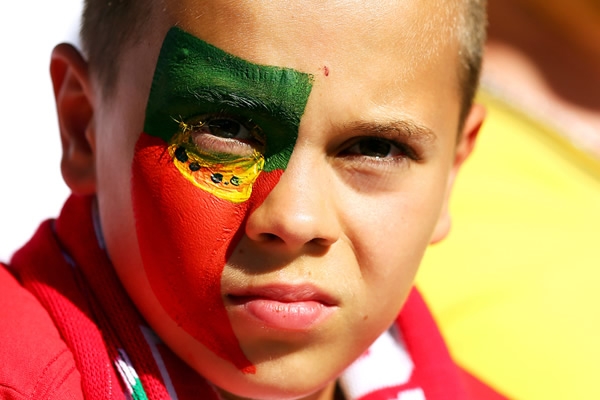 La pasión por el futbol se vive desde pequeño.