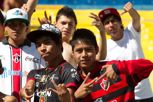 La pura actitud del Jalisco.