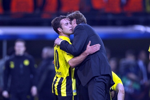 La sustitución más emotiva del Iduna Park.