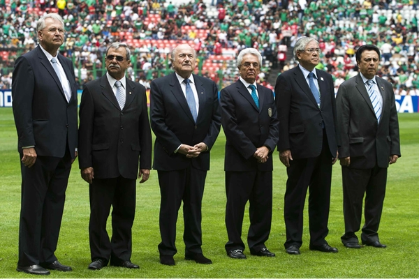 Las autoridades de la FIFA.