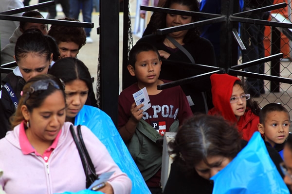 Las familias llenan el Corregidora.