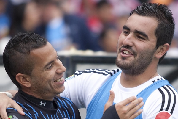 Liborio Sánchez se saludaba con sus excompañeros.