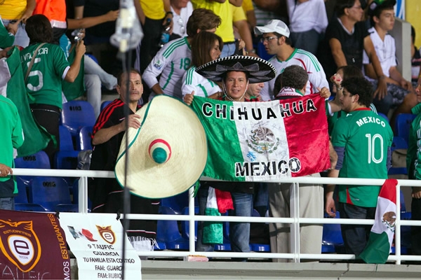 Los familiares de los jugadores estuvieron para apoyar.