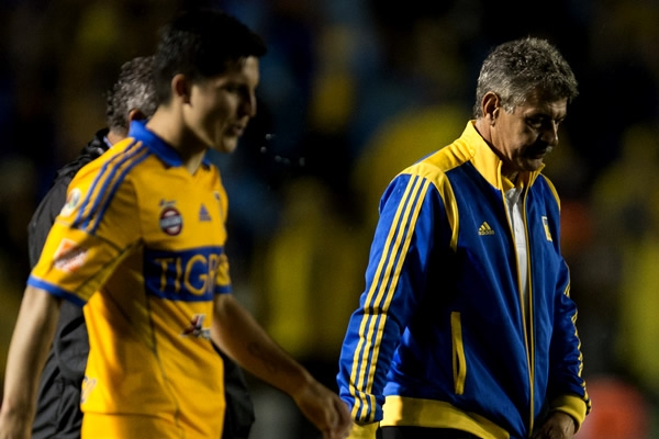 Los protagonistas de la derrota.