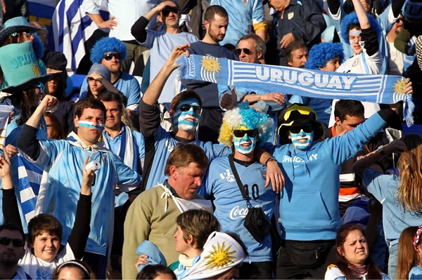 Los uruguayos no se quedaron atrás.