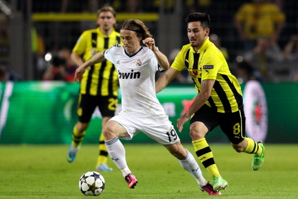 Luka Modric tuvo destellos muy flojos en el ataque.
