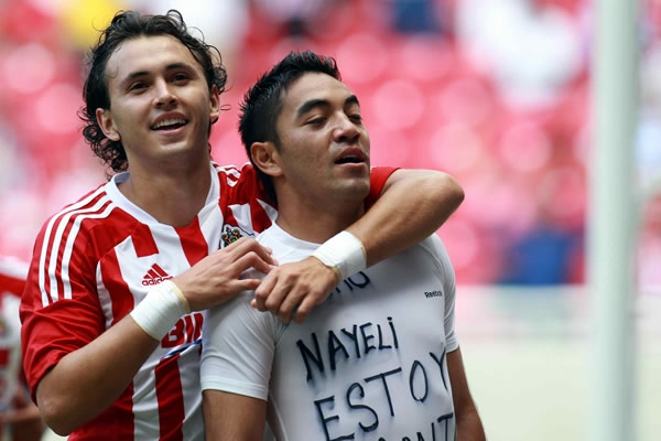 Marco le dedicó el gol a la la jugadora del Tri femenil, Nayeli Rangel.