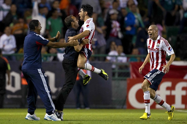 Márquez Lugo anotó el gol de la victoria para el Rebaño.