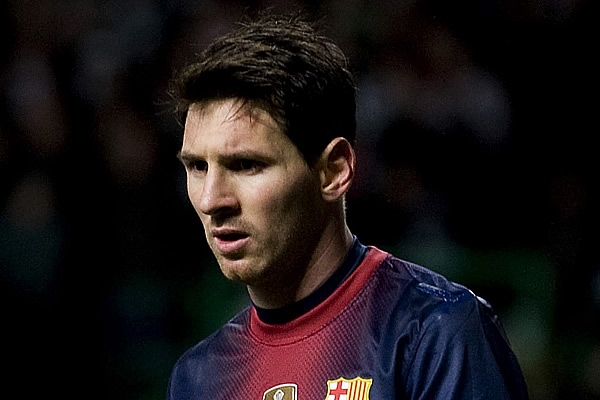 Messi no pudo darle el triunfo a su equipo en el Celtic Park.