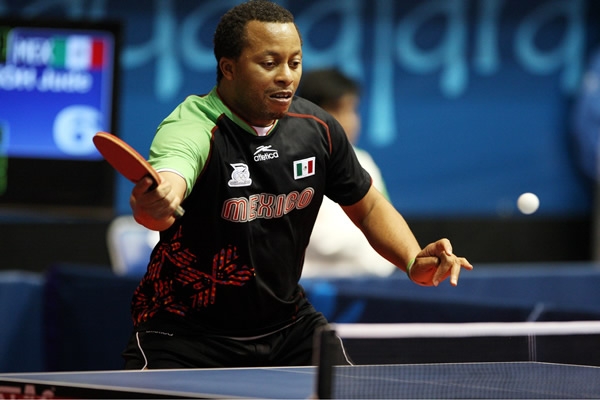 México tuvo participación en tenis de mesa.