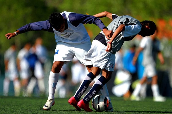 Mucha fuerza demostraron algunos participantes.