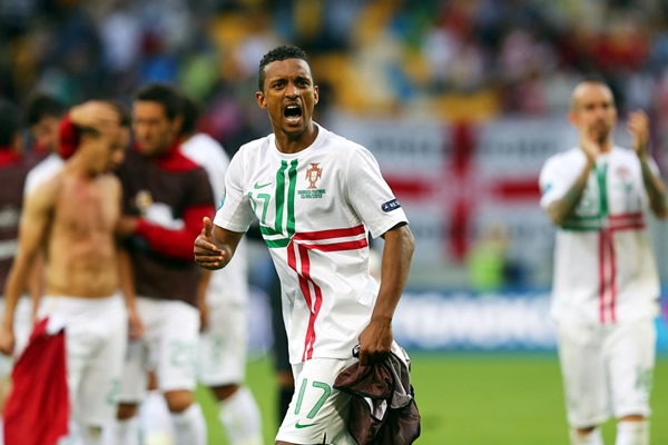 Nani dió un gran partido y al final tuvo su recompensa.
