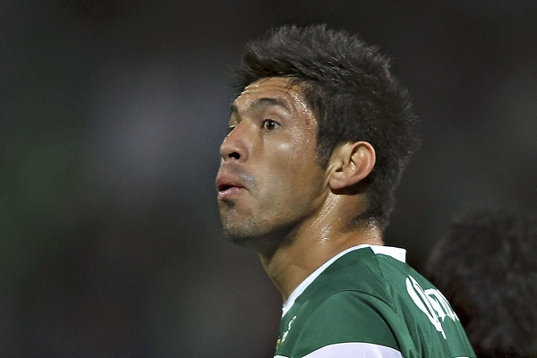 Oribe Peralta, el jugador del partido.