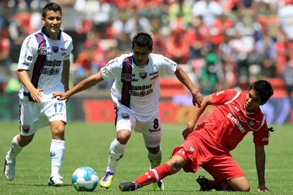Osvaldo Martínez despareció del juego en Toluca.