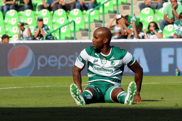 El panameño Felipe Baloy experimentó la fuerza del juego.