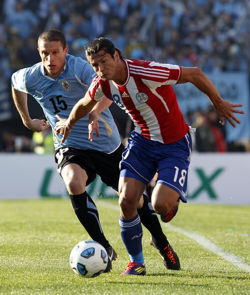 Paraguay intentó equilibrar el partido.