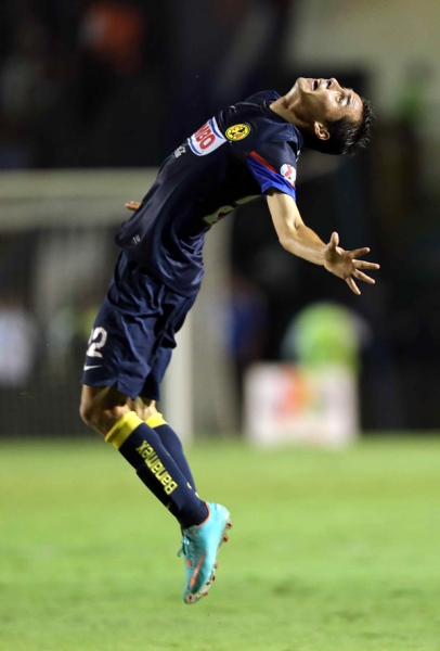 Paul Aguilar anotó el gol azulcrema...