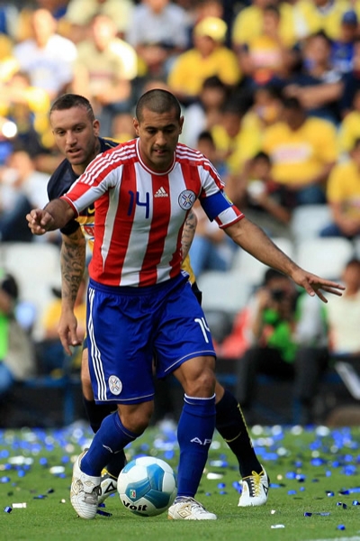 Paulo Da Silva jugó con el combinado paraguayo.