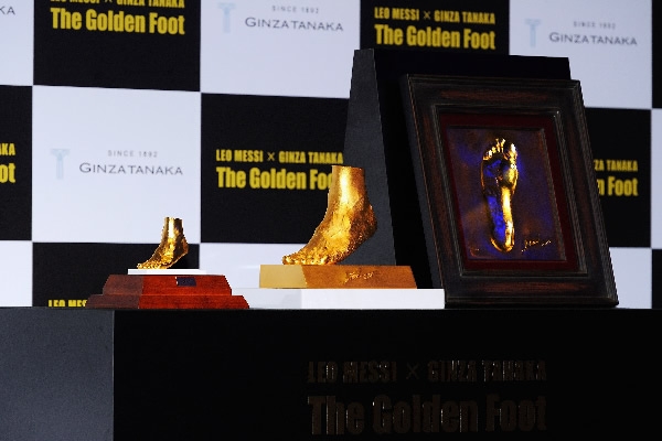 Pie de oro de Leo Messi