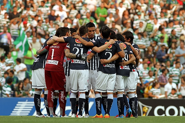 Platica grupal de Rayados.