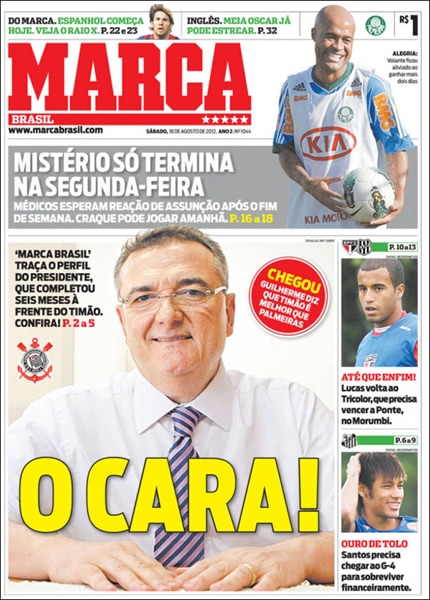 Portada 18 de agosto de 2012.
