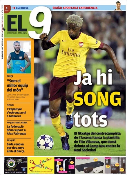 Portada 18 de agosto de 2012.
