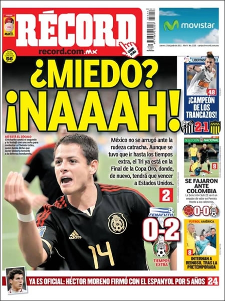 Portada del 23 de junio de 2011.