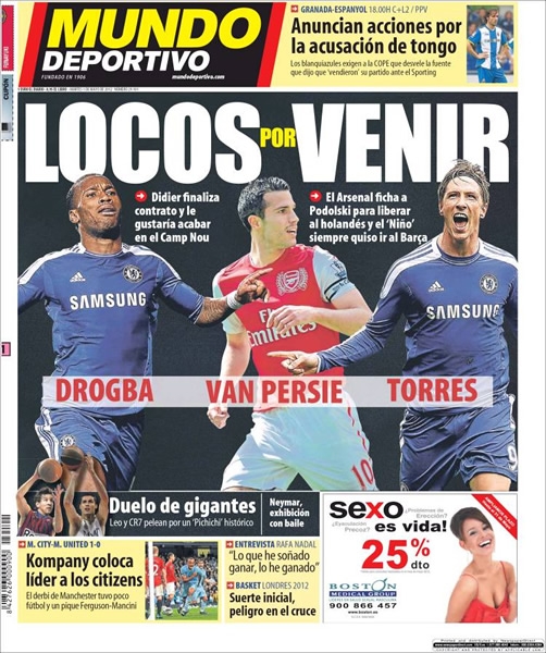Portada del 1 de mayo de 2012.