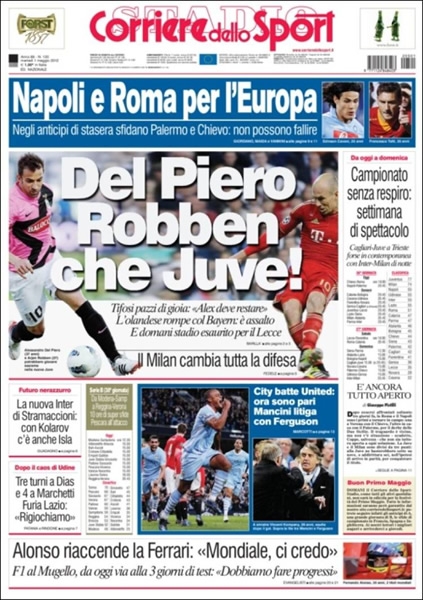 Portada del 1 de mayo de 2012.
