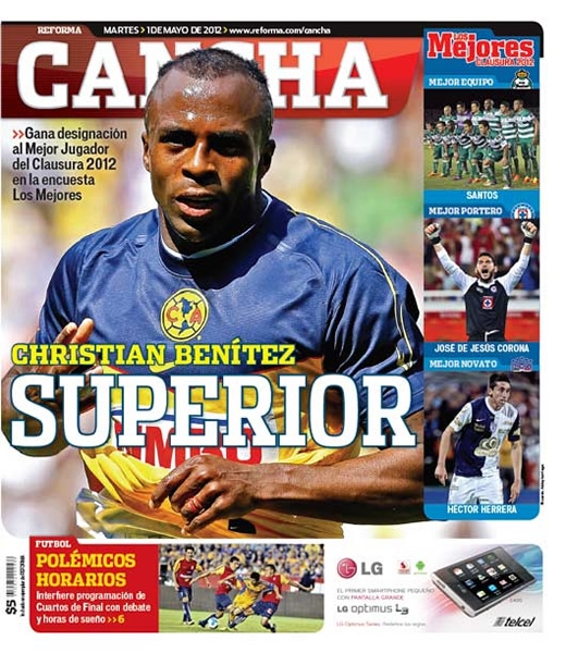 Portada del 1 de mayo de 2012.