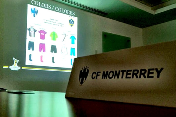 Puesta la mesa para el Monterrey-Galaxy (Club Monterrey)