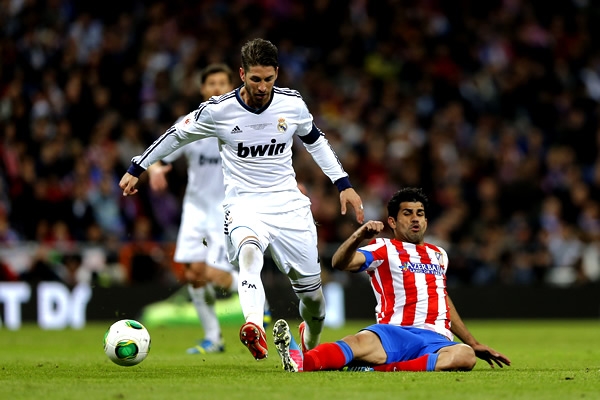 Ramos tuvo que replegar a su equipo hacia atrás tras el segundo del Atleti.