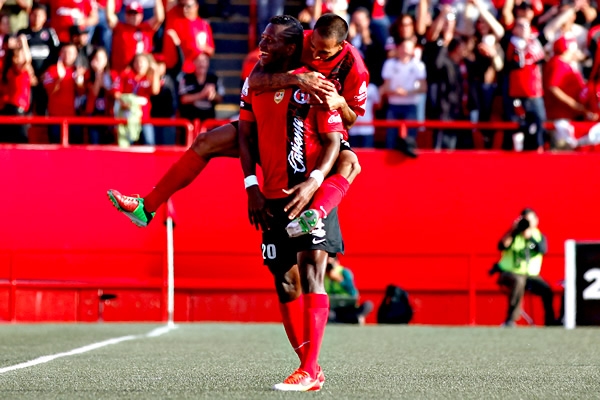 Riascos hace soñar a cuadro fronterizo con el primer gol del partido.