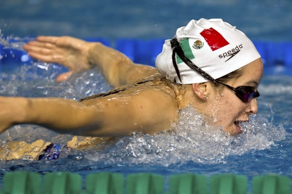 Rita Medrano avanzó a la Final de los 200 metros estilo mariposa.