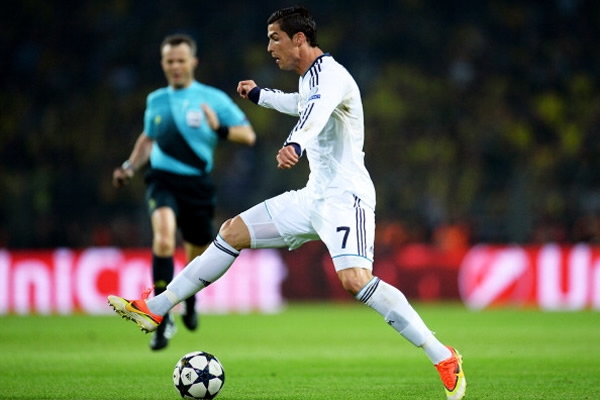 Ronaldo fue participativo, pero sin mucho éxito.