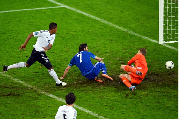 Samaras lograba lo impensable, empataban a un gol ante Alemania.