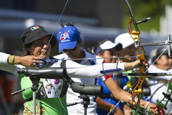 Se marcaron récords en tiro con arco.