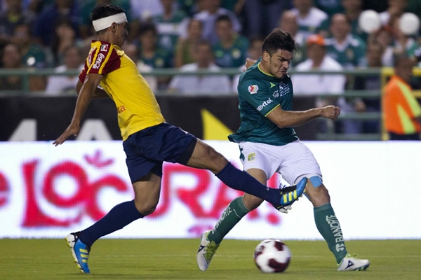 Sebastián Maz dio la asistencia en el gol de los Panzas Verdes.