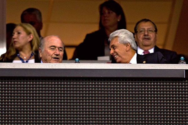 Sepp Blatter estuvo presente en el Estadio.