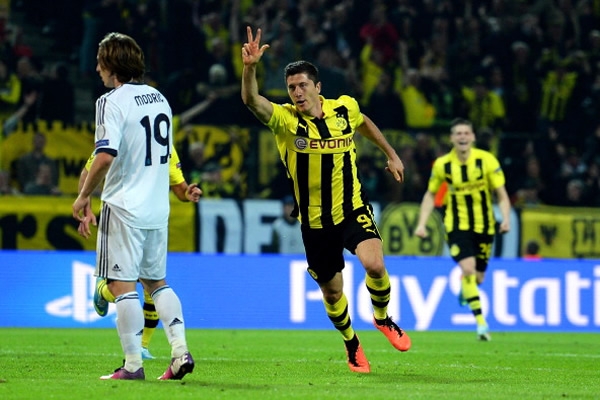Sí, tres veces, Robert Lewandowski.