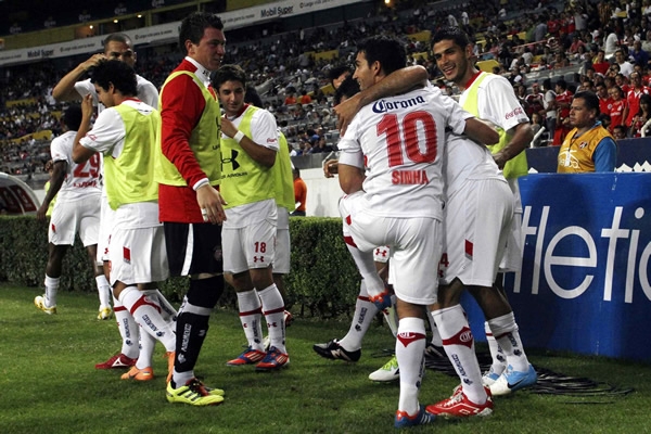 Sinha marcó el primer tanto del partido.