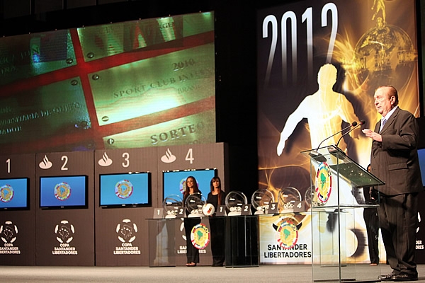Sorteo Libertadores.