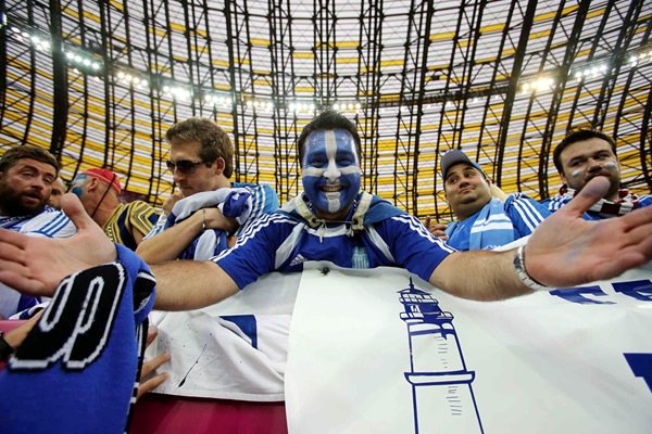 Toda Grecia pendiente de este juego.