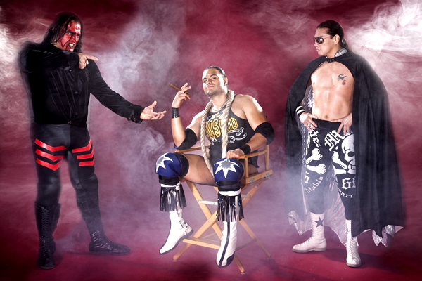 Tres gladiadores en busca del Megacampeonato.
