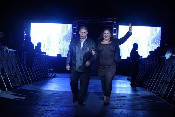 Un homenaje a las mujeres de la lucha libre en su día.