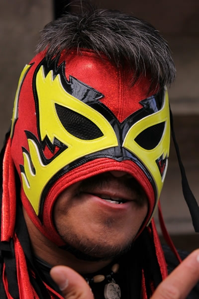Una convivencia de luchadores y aficionados.