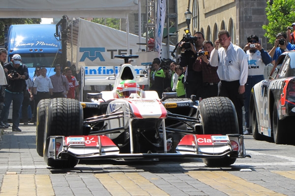 Antes de salir de los pits