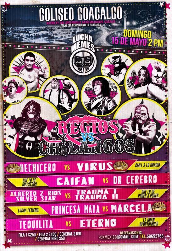 Carteleras lucha libre