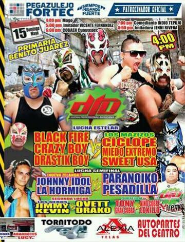 Carteleras lucha libre